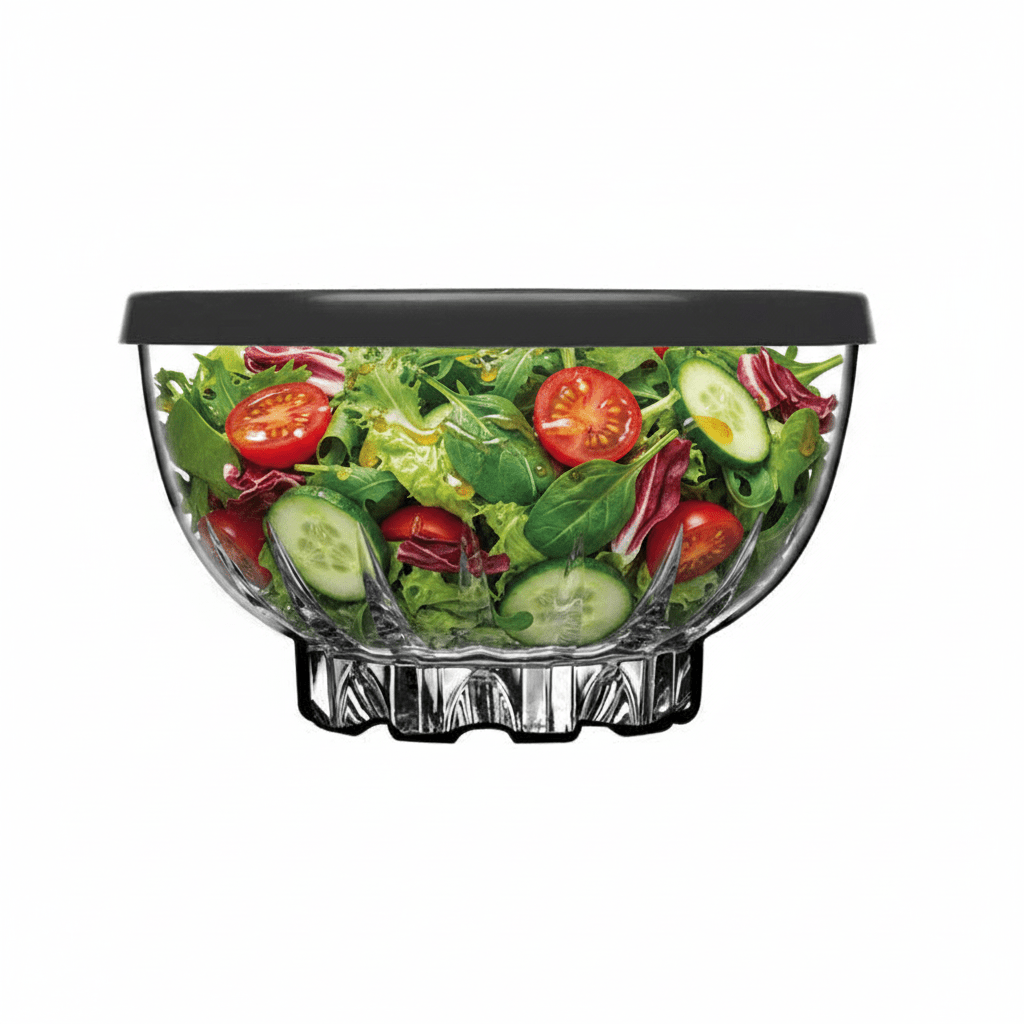Paşabahçe Mousse opbevaringsglas m/låg - 4 stk. (270 ml) - Løven Home