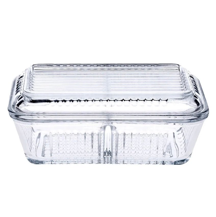 Pasabahce Tvedelt Glasboks m/Låg 480 ml. - Frigo Studio - Løven Home