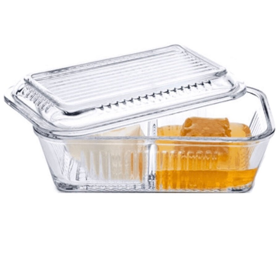 Pasabahce Tvedelt Glasboks m/Låg 480 ml. - Frigo Studio - Løven Home