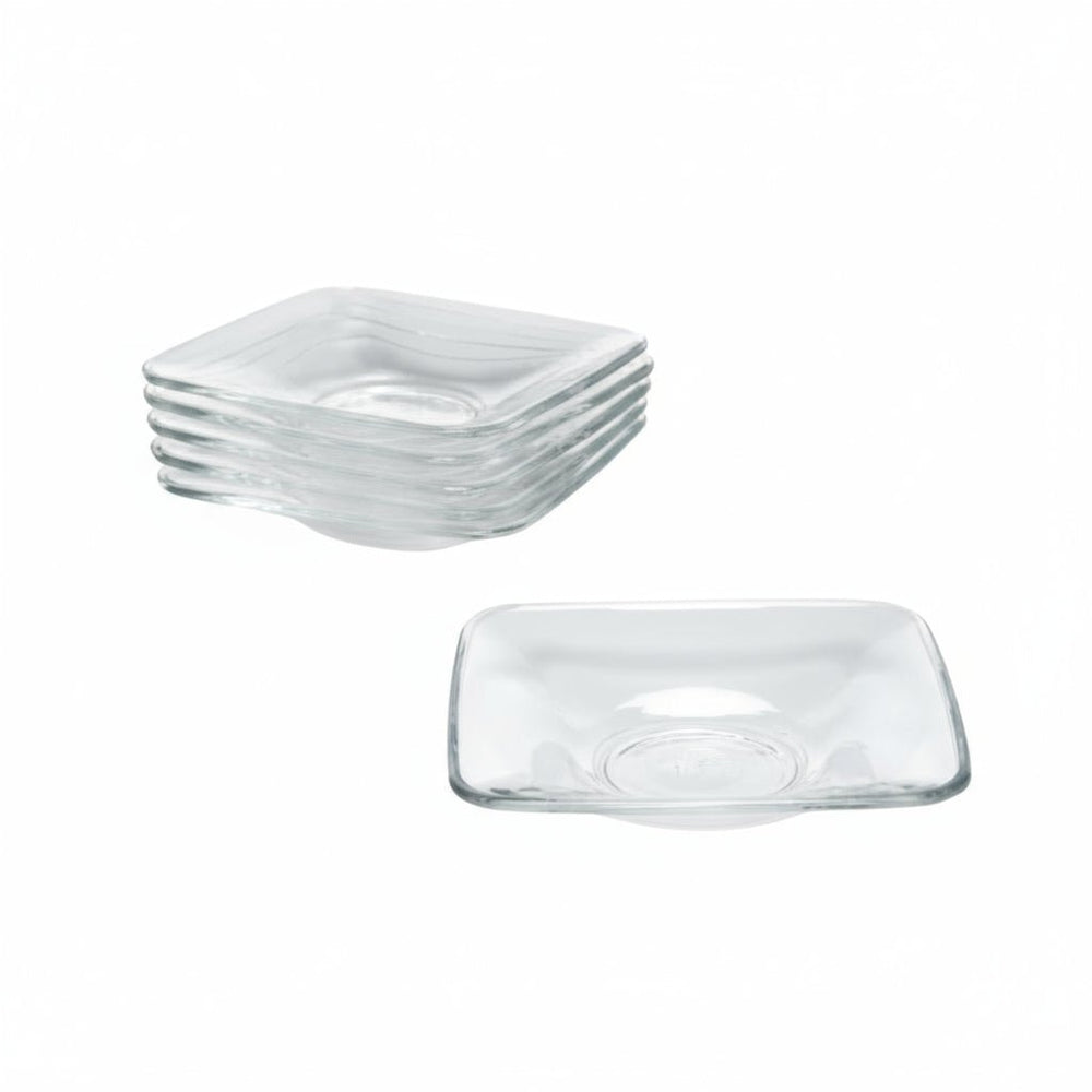 Pasabahce Underkoppesæt 6 stk. | Kvadratisk - Løven Home