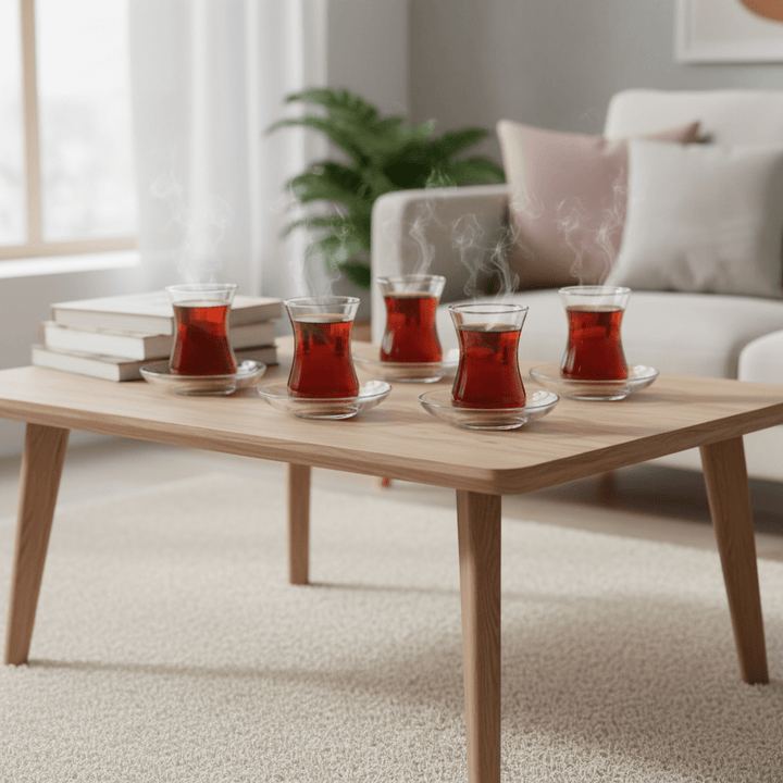 Pasabahce Vefa teglassæt 12 stk. (130 ml.) - Løven Home