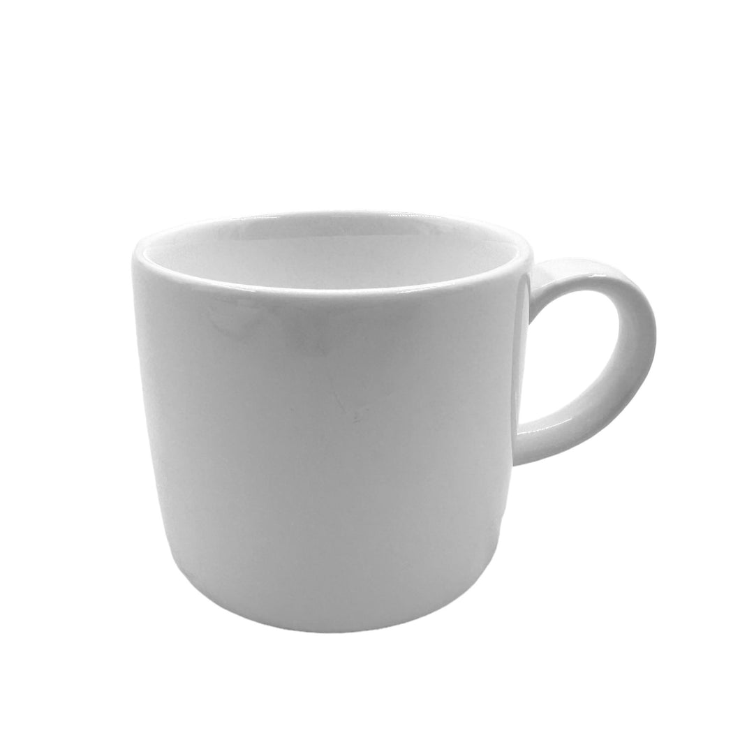 Porcelæn Hvid Espressosæt 12 dele - 100 ml - Almina - Løven Home