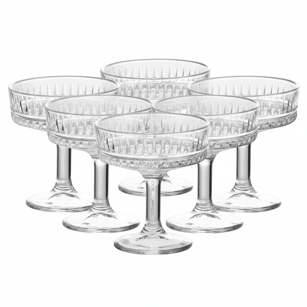 Premium Dining Cocktailglassæt 6 stk. 200 ML - 2 Varianter - Løven Home