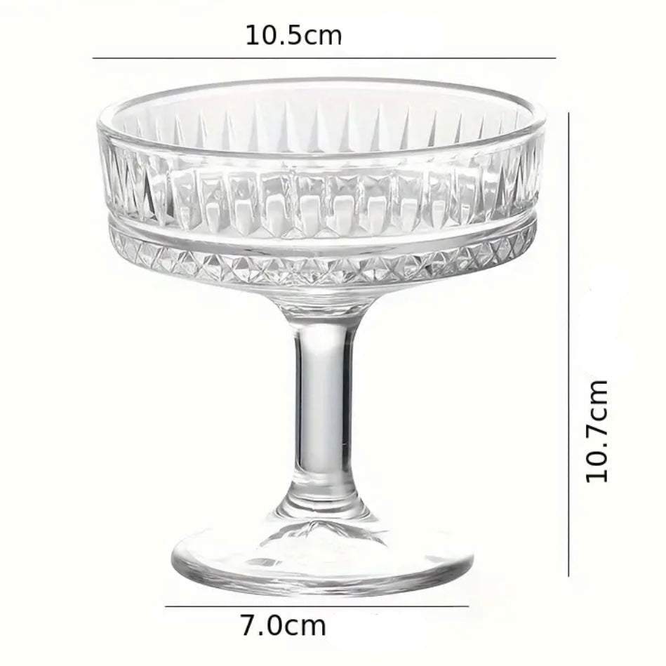 Premium Dining Cocktailglassæt 6 stk. 200 ML - 2 Varianter - Løven Home