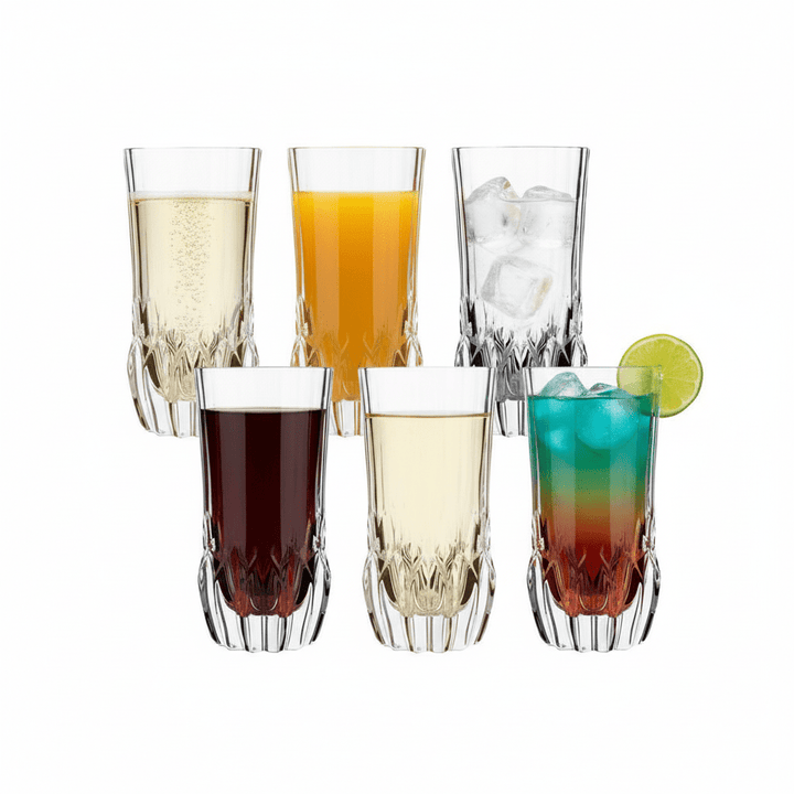 RCR Adagio Krystal Drikkeglassæt 6 Dele - 400 ML - Løven Home