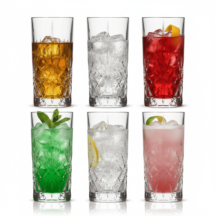 RCR Melodia Krystal Drikkeglassæt 6 Dele 360 ML - Løven Home