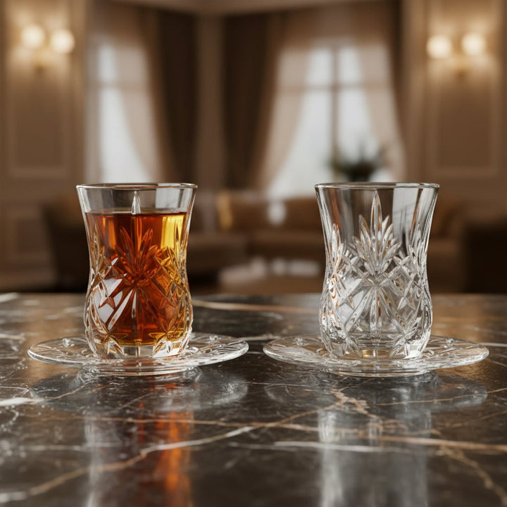 RCR Melodia Tyrkisk Testel 12 dele til 6 personer (140 ml) - Løven Home