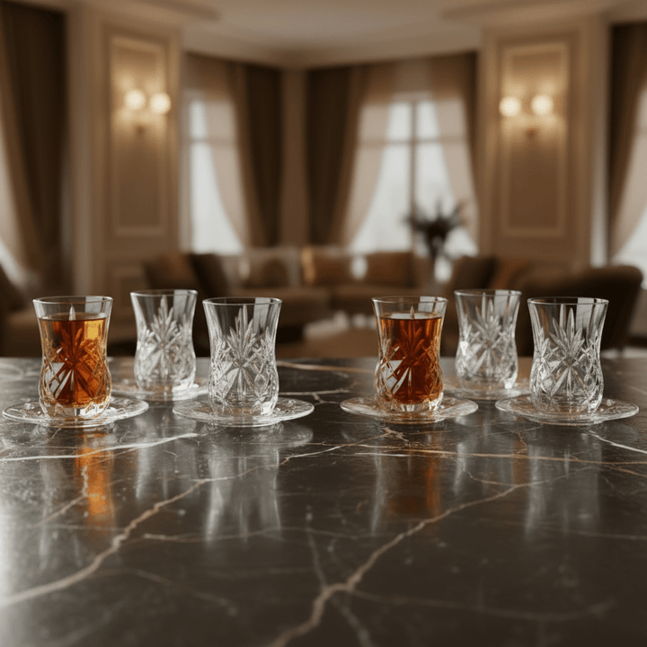 RCR Melodia Tyrkisk Testel 12 dele til 6 personer (140 ml) - Løven Home
