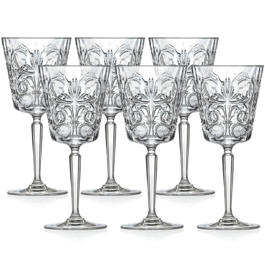 RCR Tattoo Cocktail Krystalglassæt 6 Dele - 290 ML - Løven Home