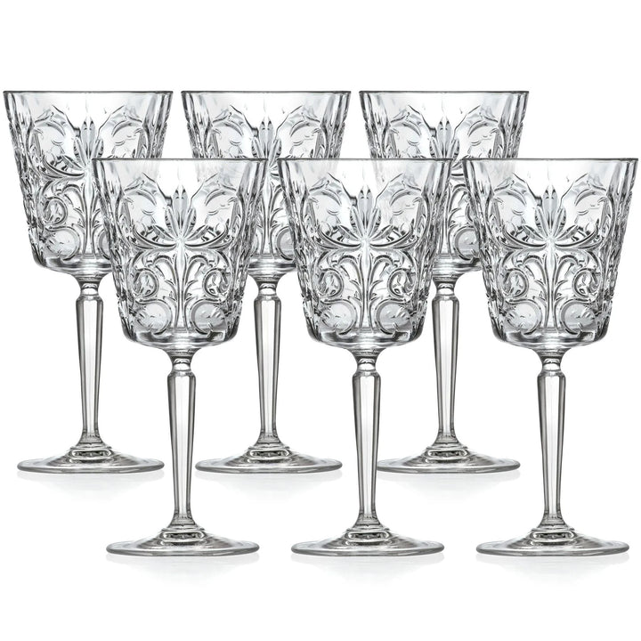 RCR Tattoo Cocktail Krystalglassæt 6 Dele - 290 ML - Løven Home