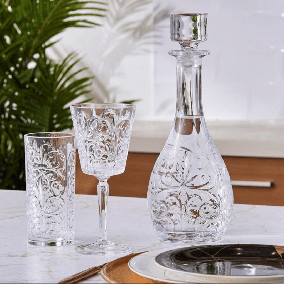 RCR Tattoo Krystal Glaskaraffel 960 ML - Løven Home