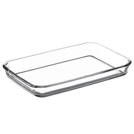 Rektangulær Ovnfast Glasfad 1,9 L. - Borcam - Løven Home