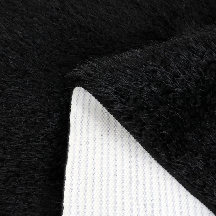 Shaggy Tæppe Sort - Løven Home