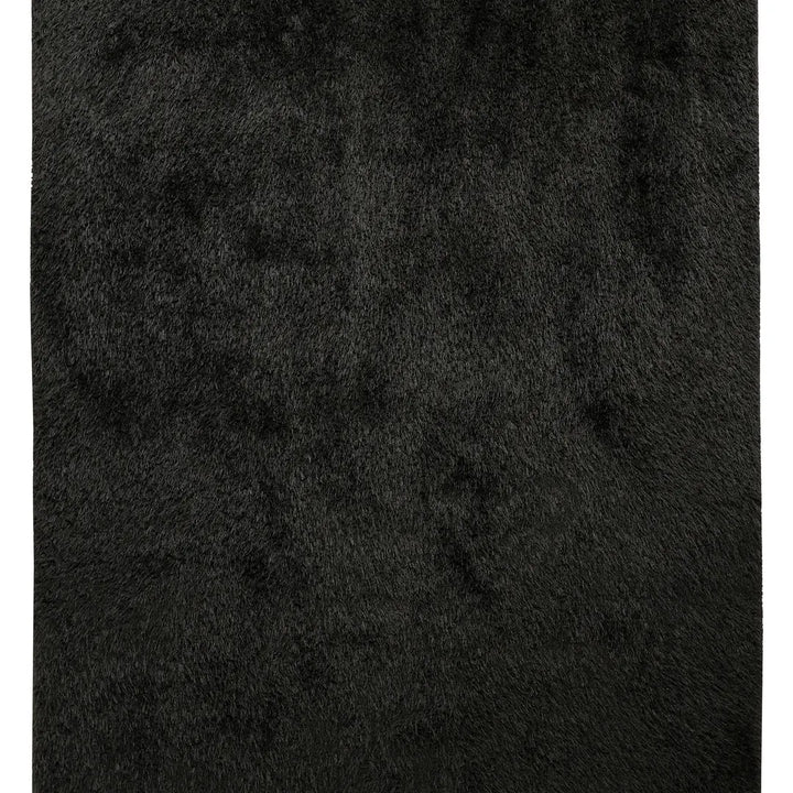 Shaggy Tæppe Sort - Løven Home