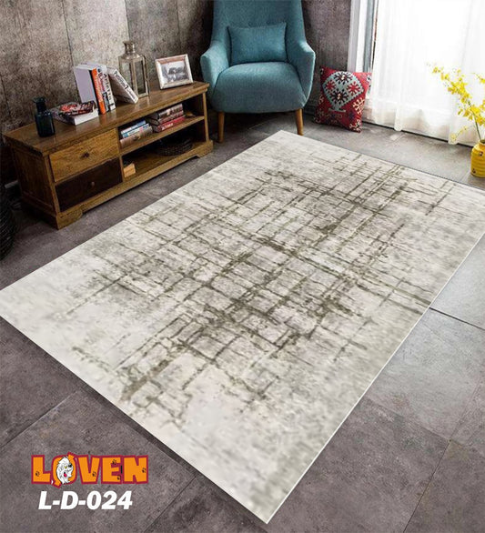 Løven Vaskbart Tæppe - 1 Beige