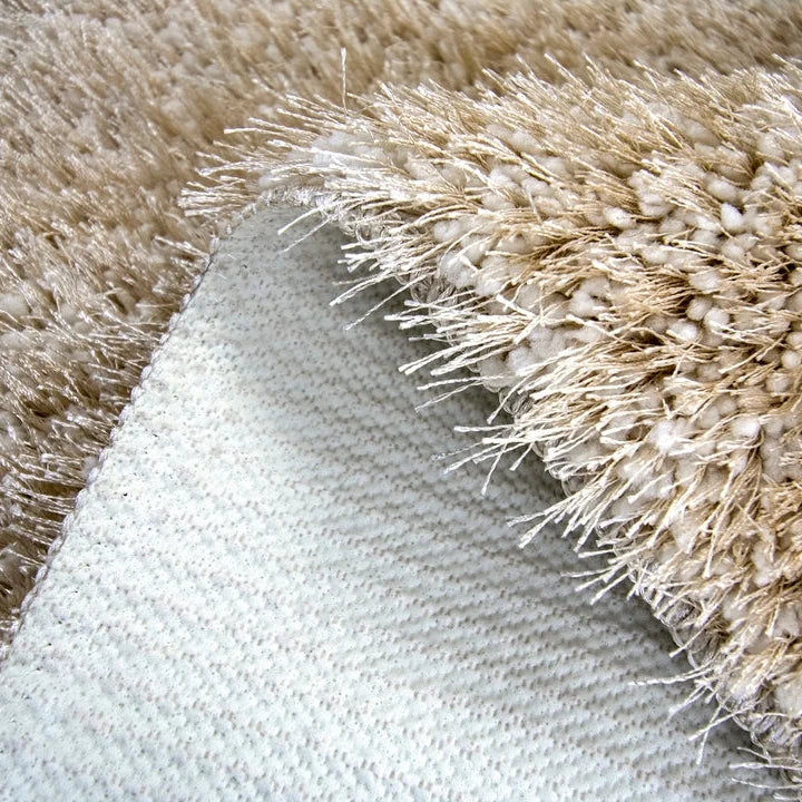Shaggy Tæppe Beige - Løven Home