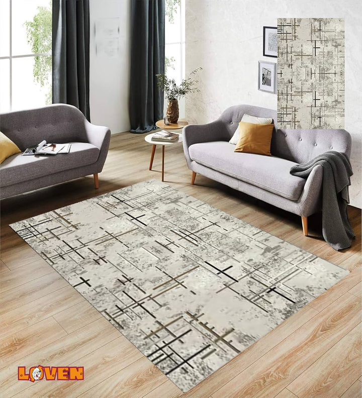 Løven Vaskbart Tæppe - 19 Beige