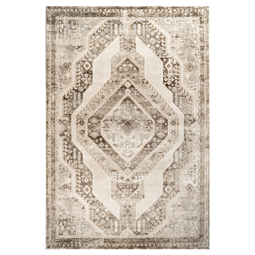 Aura - 026A Cream/Beige Tæppe