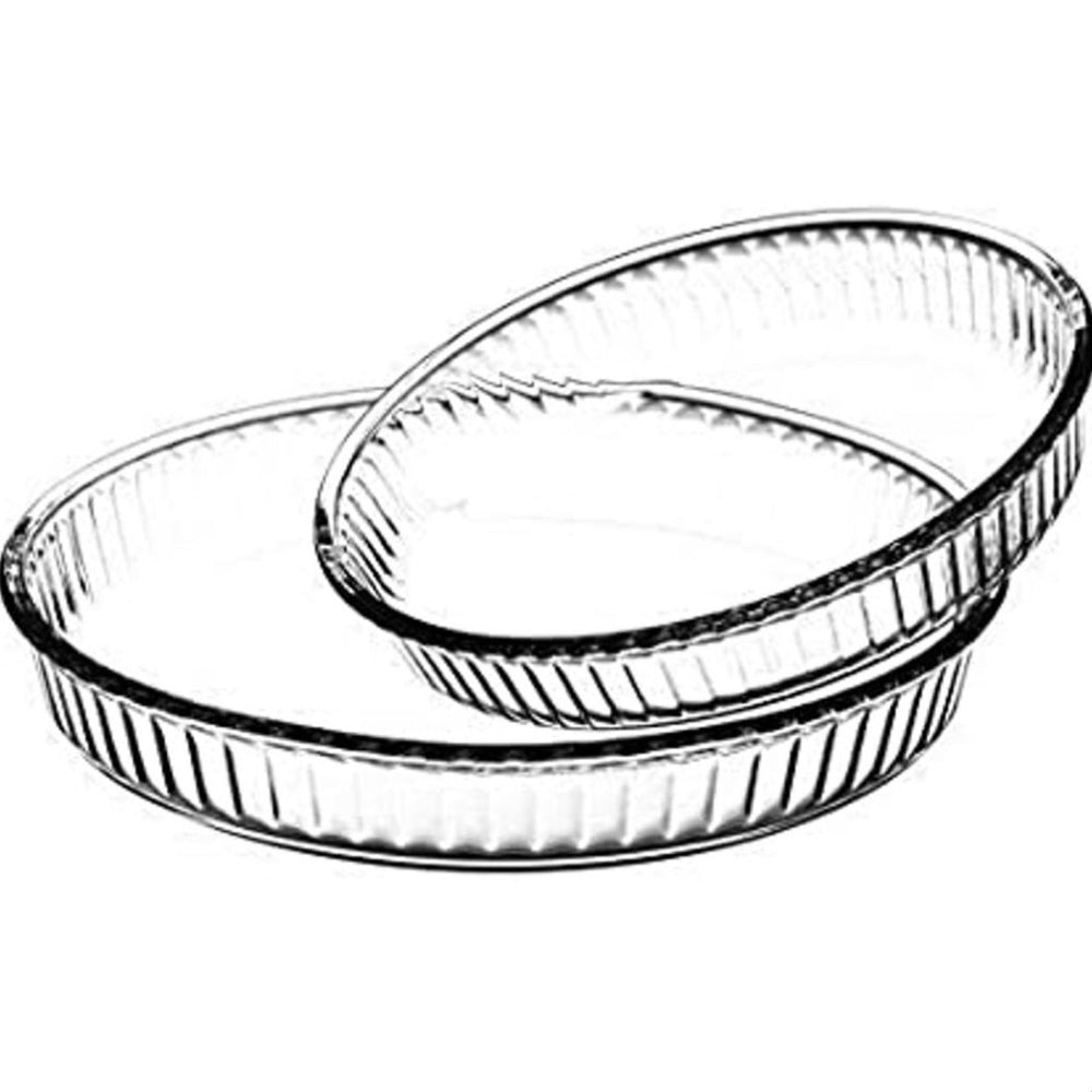 Rundt Ovnfast Glasfadsæt 2 stk. - Borart - Løven Home