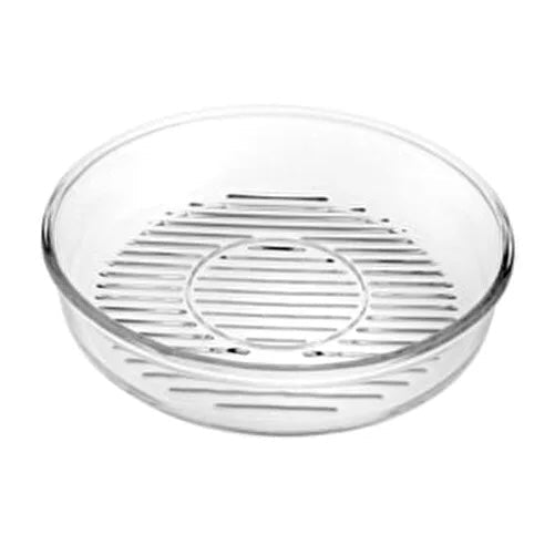 Rundt Rillet Ovnfast Fad Glas 26 cm - Løven Home