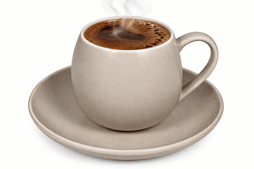 Schäfer - Espresso kopssæt – 6 pers. |12 dele 220 ml | Taupe - Løven Home