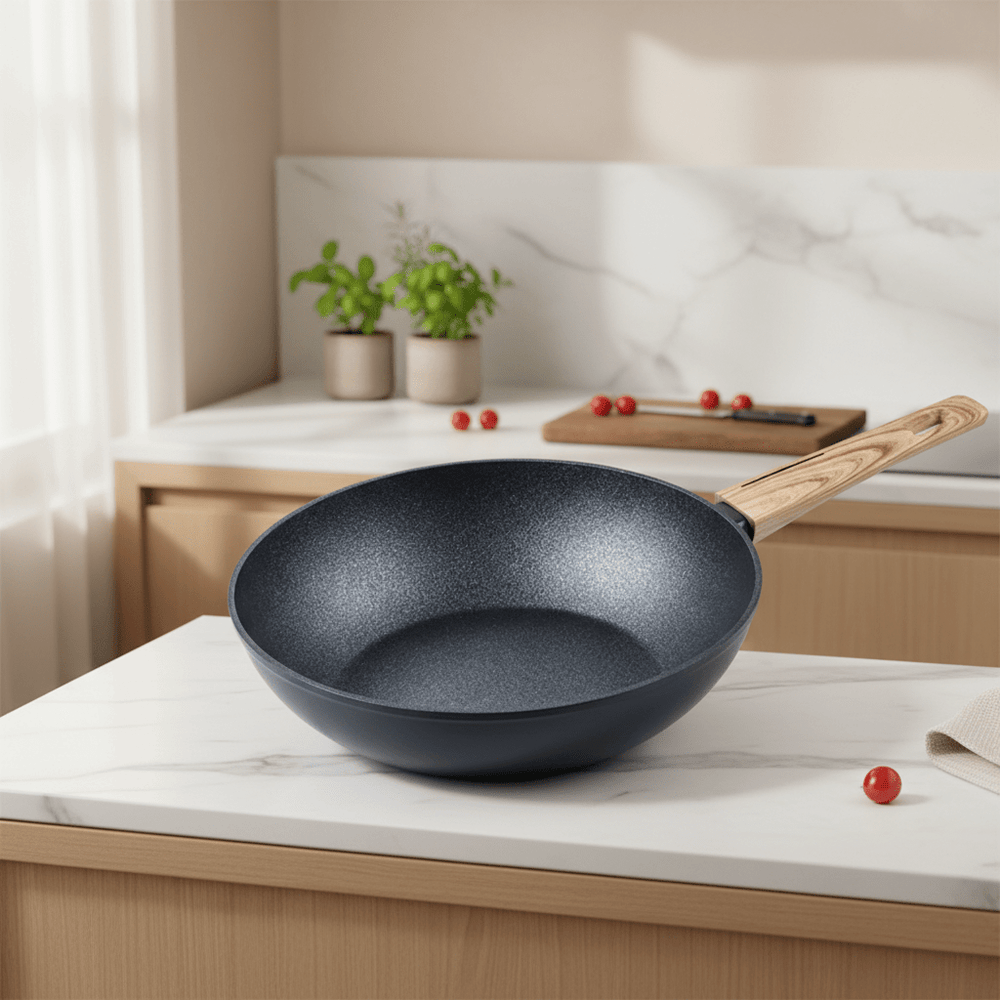 Schäfer “Maple Wood” Wokpande 28 cm med non - stick belægning - Løven Home