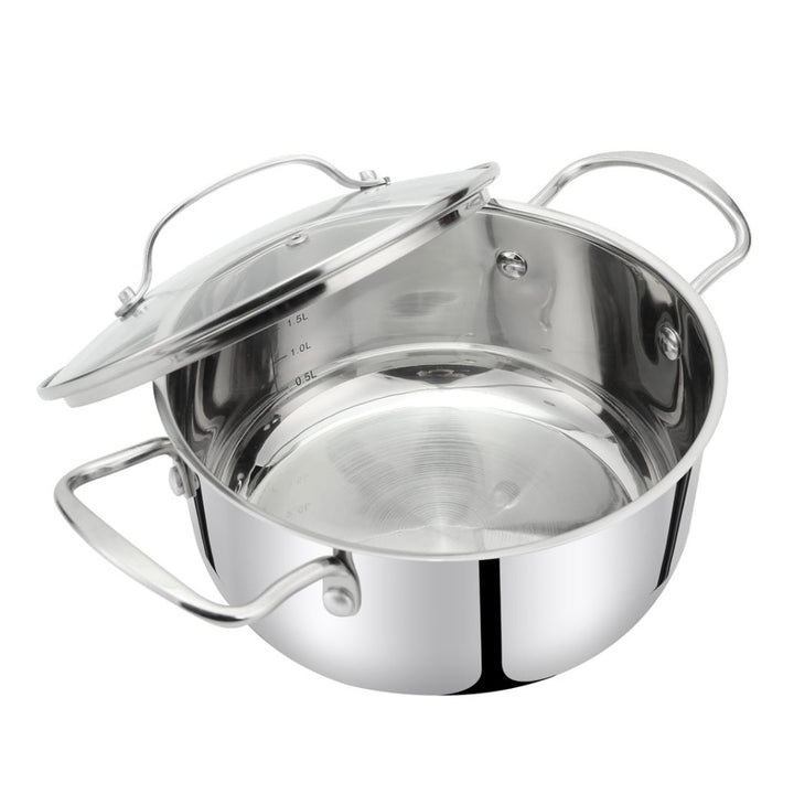 Schäfer Gryde Rustfri Stål 7,7 L 28 cm - Radiant Silver - Løven Home