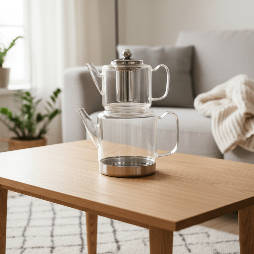 Schäfer Kaya Glastekandesæt 600 ml + 1,5 Liter - Løven Home