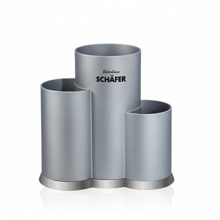 SCHÄFER Metallic Silver - 10 - delt Kniv - og Køkkenredskabssæt - Løven Home