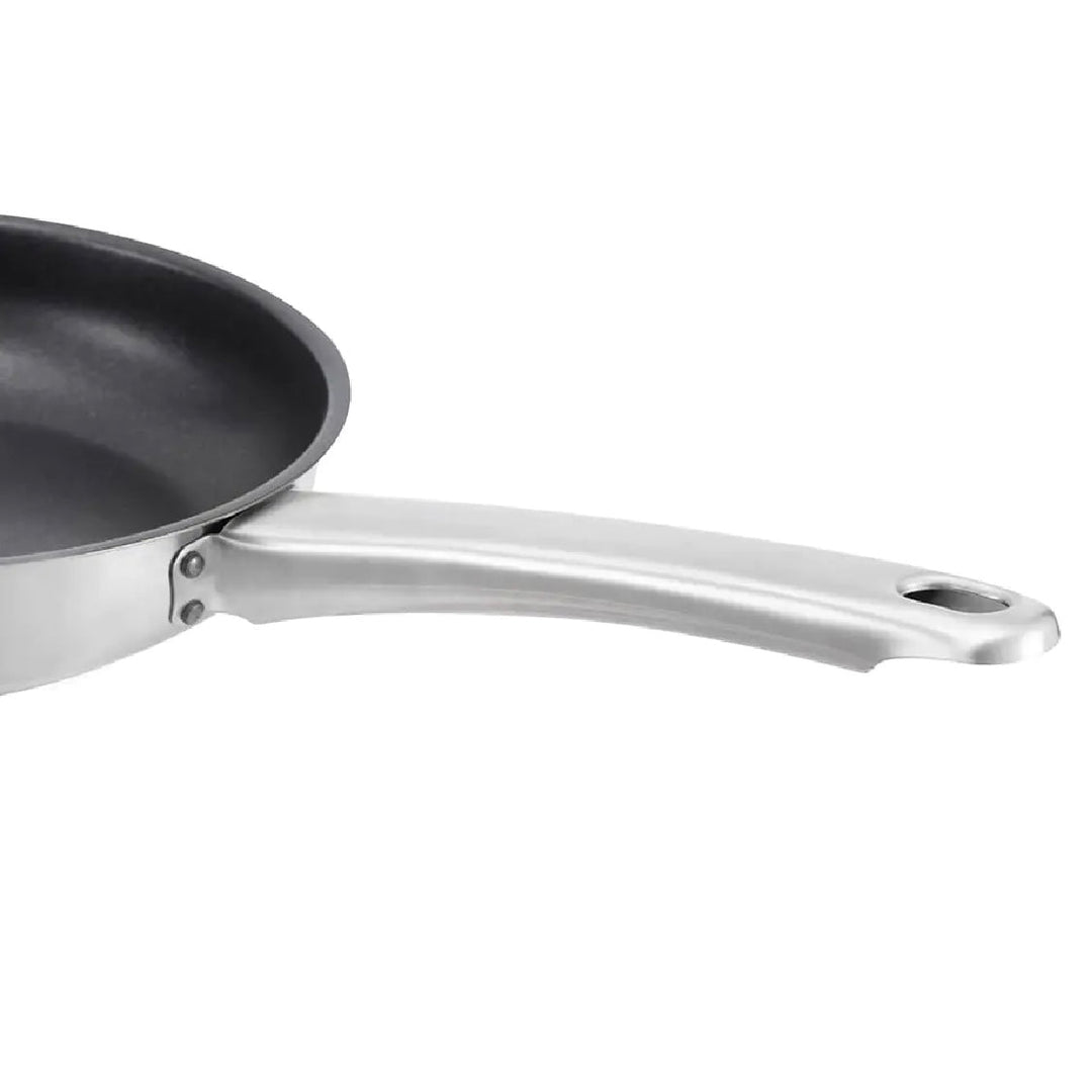 Schäfer Non - Stick Dyb Stegepande Sølv 24 cm - Radiant Silver - Løven Home