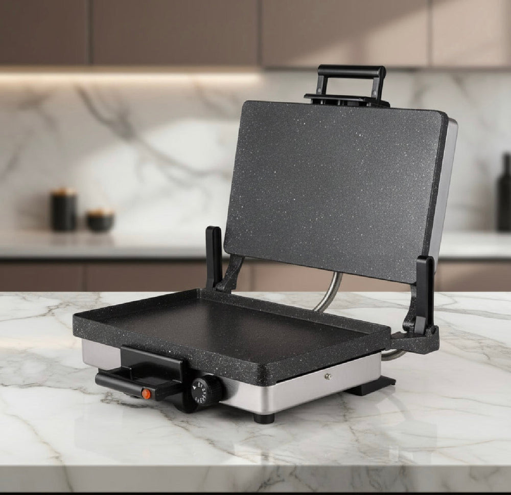 silex fra mærket Ferveo multigrill toastmaskine - 2000 W - 18 cm 38 cm 35 cm - Løven Home