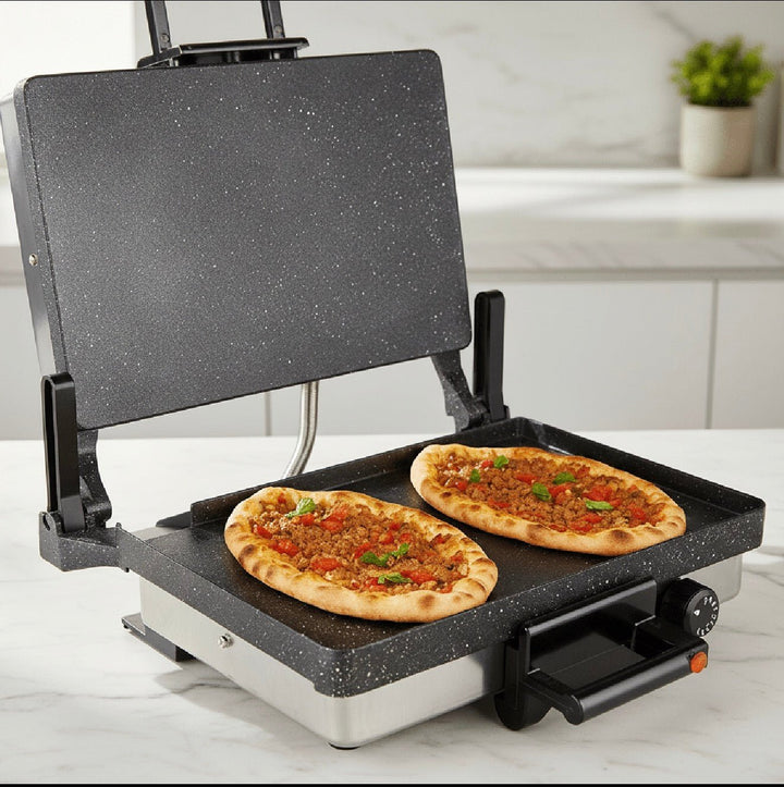 silex fra mærket Ferveo multigrill toastmaskine - 2000 W - 18 cm 38 cm 35 cm - Løven Home