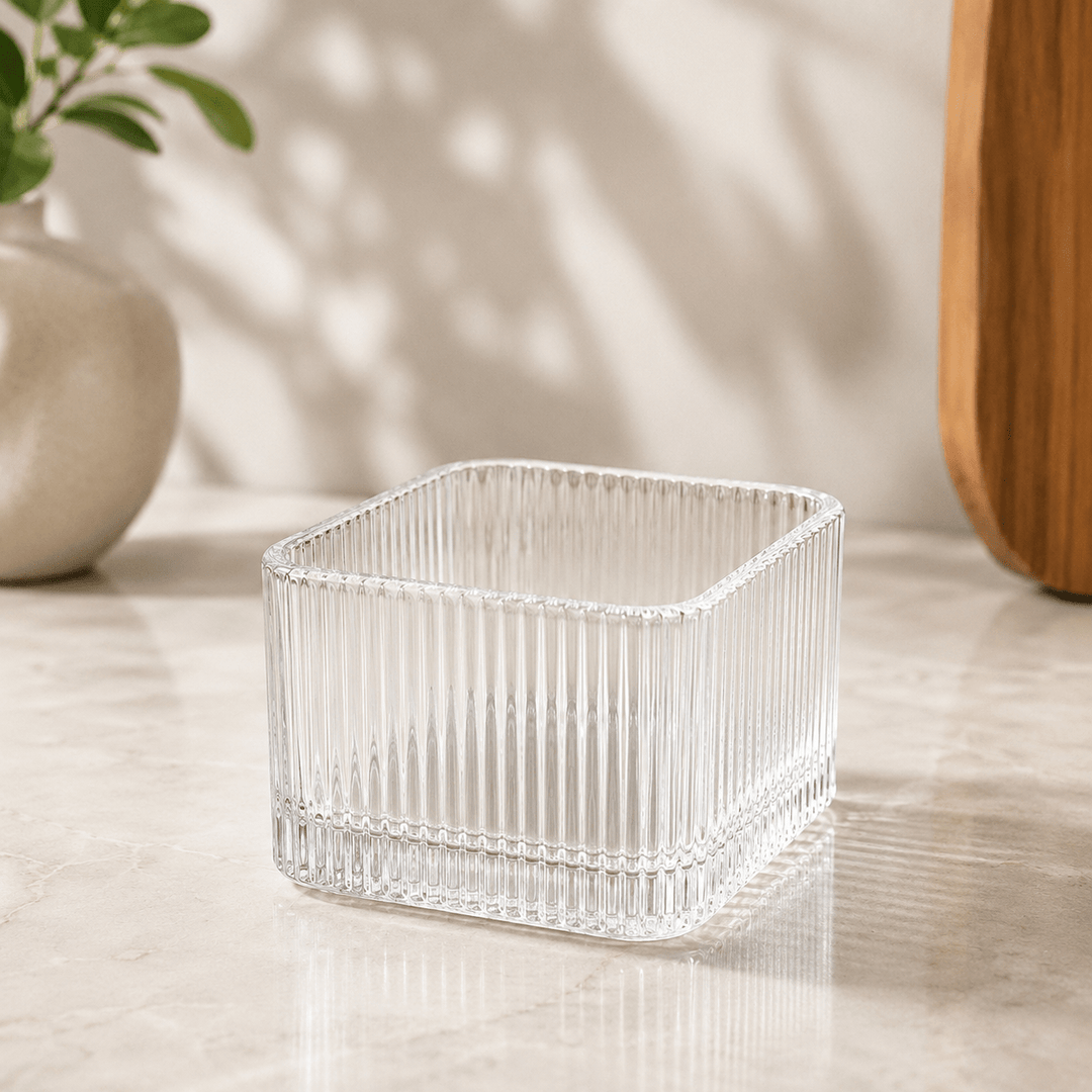 Snackskåle med rillet mønster Lirmartur – 6 stk - 290 ml - Løven Home