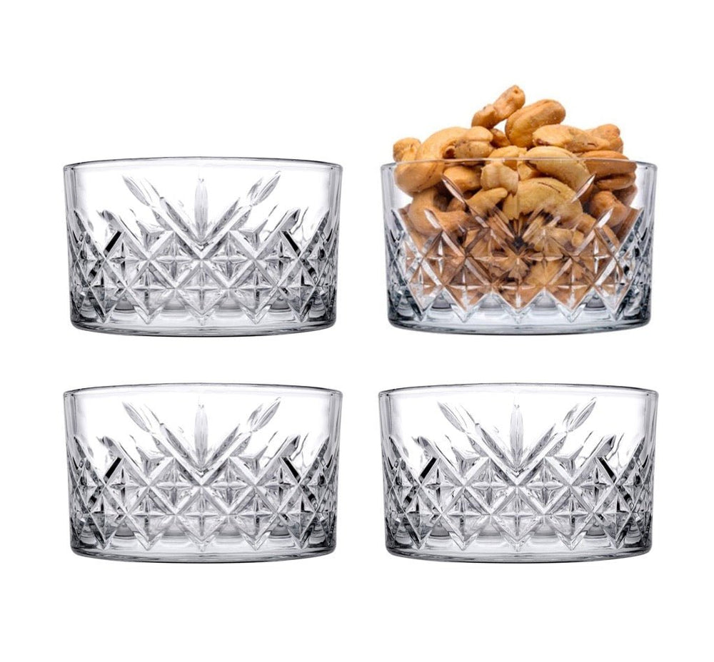 Snackskålesæt 4 stk. 235 ml - Pasabahce Timeless - Løven Home