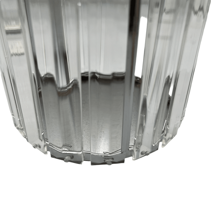 Sølv Deco Vien Rund Lysestage Stor - Løven Home