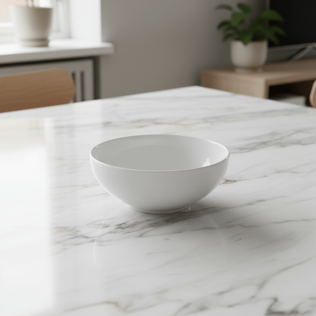 <strong>Almina</strong></br> <i>Tallerkensæt</i> </br>Hvid porcelæn i 28 dele til 6 Pers. - Løven Home