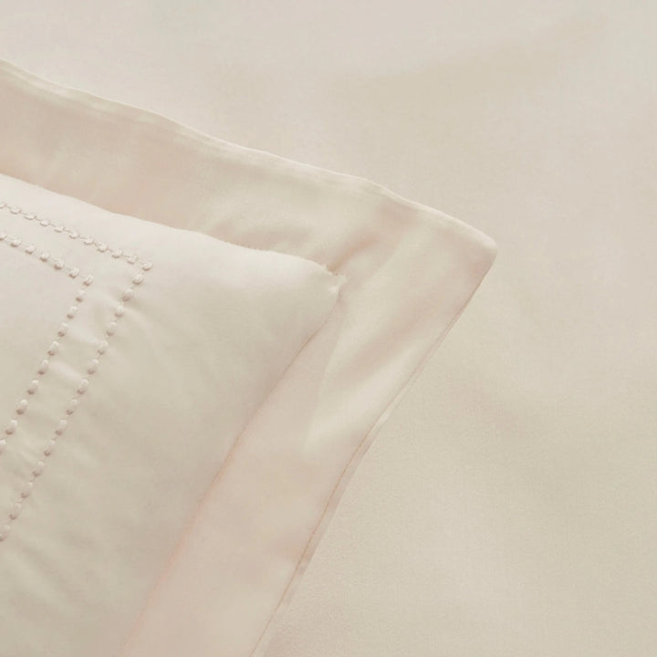 <strong>Karaca Home White Collection Felves</strong></br> <i>Sengetøjssæt</i> </br>220 × 240 cm (king size, beige, 100 % bomuld) - Løven Home