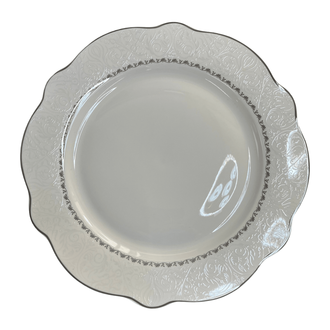 Tallerkensæt 24 Dele 6 Pers. - Schäfer Apollon Silver - Løven Home