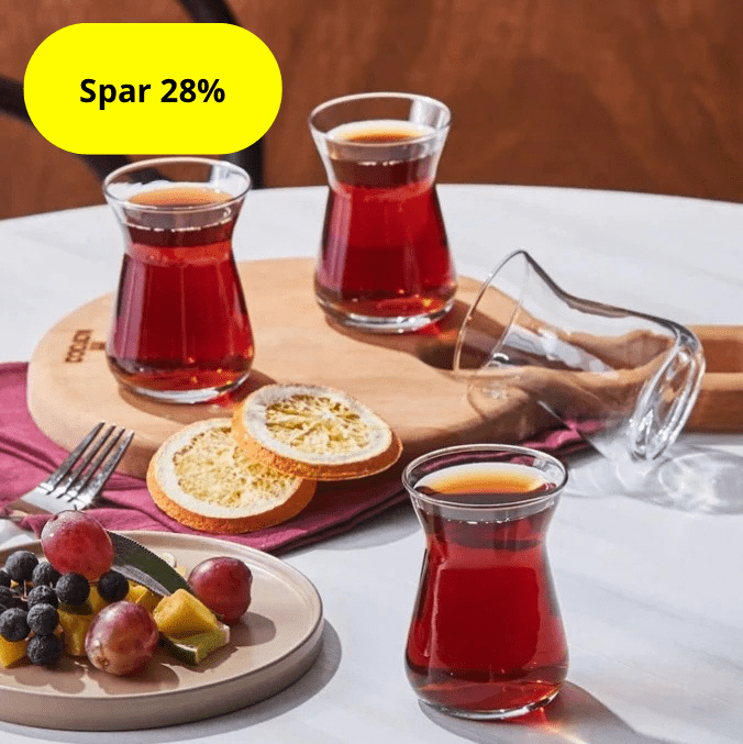 Teglassæt 6 stk. 132 ml. - G4U Irem - Løven Home