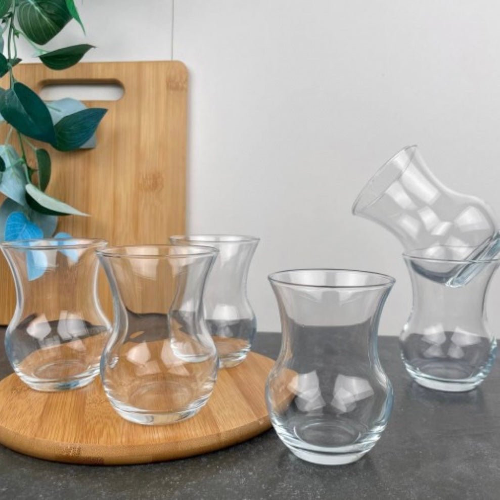 Teglassæt 6 stk. 135 ml. - Lav Ayda - Løven Home