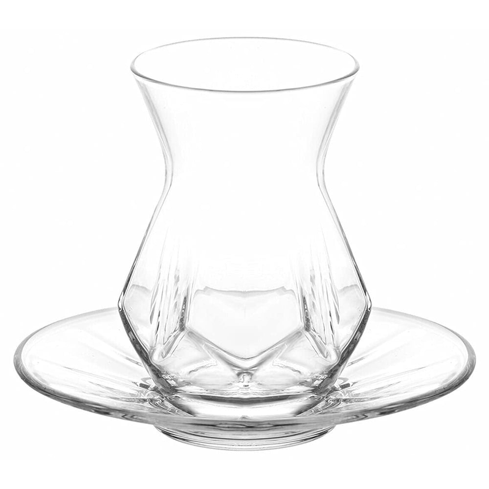 Teglassæt m/Underkop 12 dele - Lav Alya - Løven Home