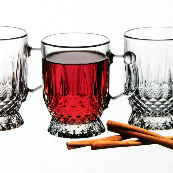 Tekrussæt i Glas 6 stk. 170 ml. - Pasabahce Istanbul - Løven Home