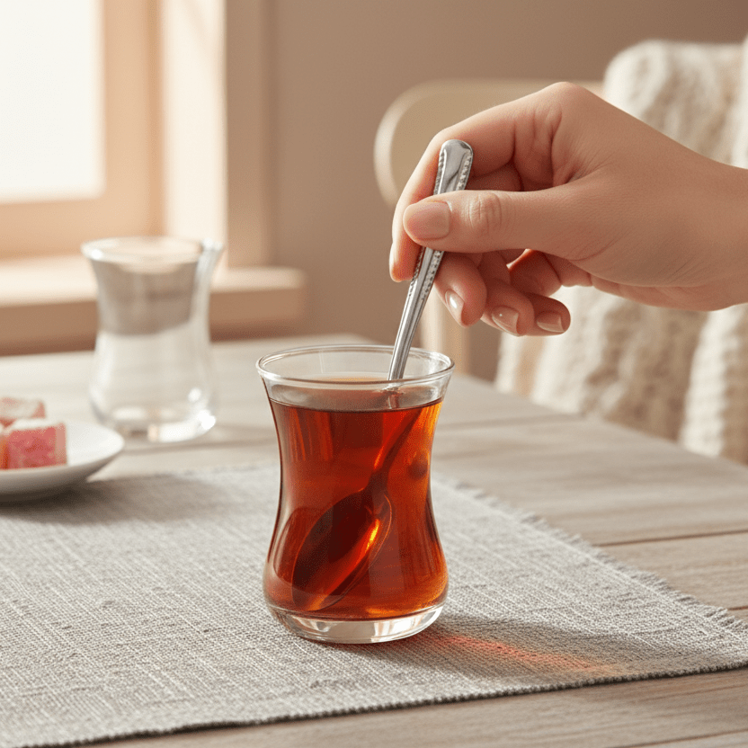 Teskesæt 6 stk. | Rustfrit Stål | Blank - Løven Home