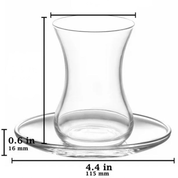 Teunderkoppesæt Oval 6 stk. - LAV Asena - Løven Home