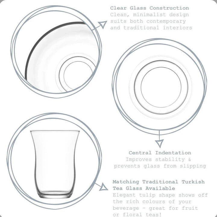 Teunderkopsæt 6 stk. - LAV Klasik - Løven Home