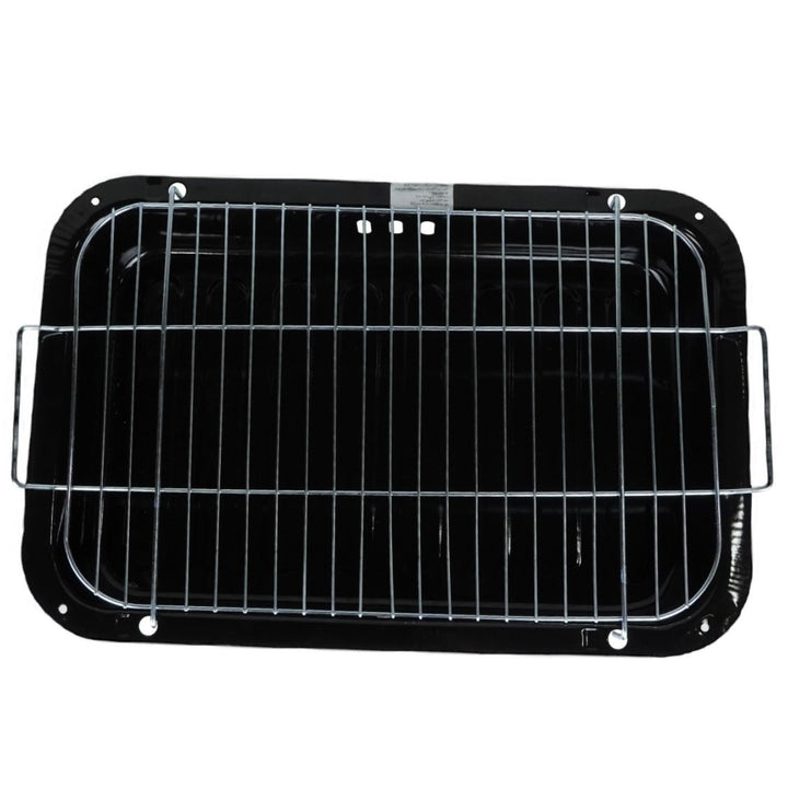 Transportabel BBQ Kulgrill 3 dele - 65x38x44 cm - Sort - Løven Home