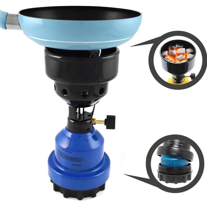 Transportabel Camping Kul - og Gasblus - Zelong - Løven Home