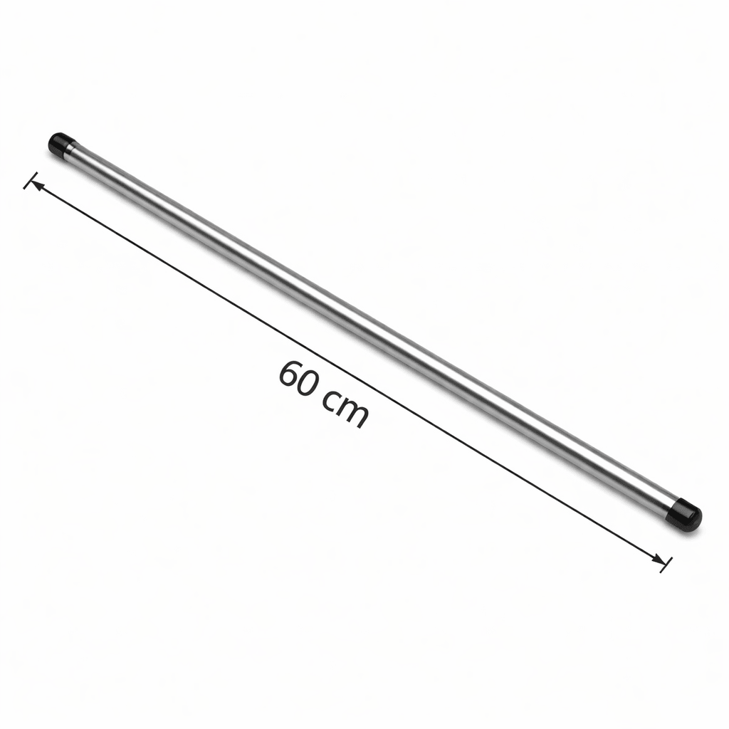 Tynd Dej - og Kagerulle i rustfrit stål - 60 cm - Løven Home