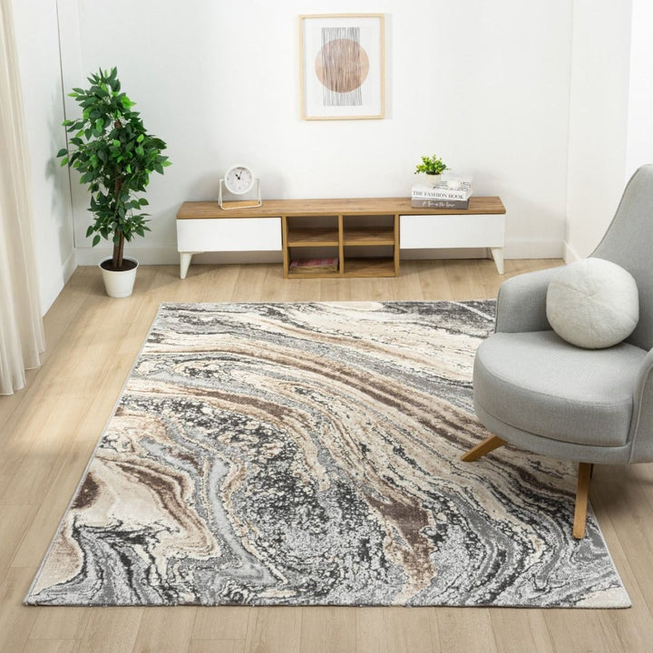 Valeria 3563 - Grå - Løven Home