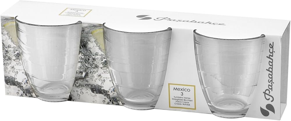 Vandglas Pasabahce Mexico – 6 stk. (280 ml) - Løven Home